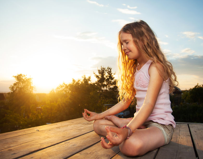 Child Meditating